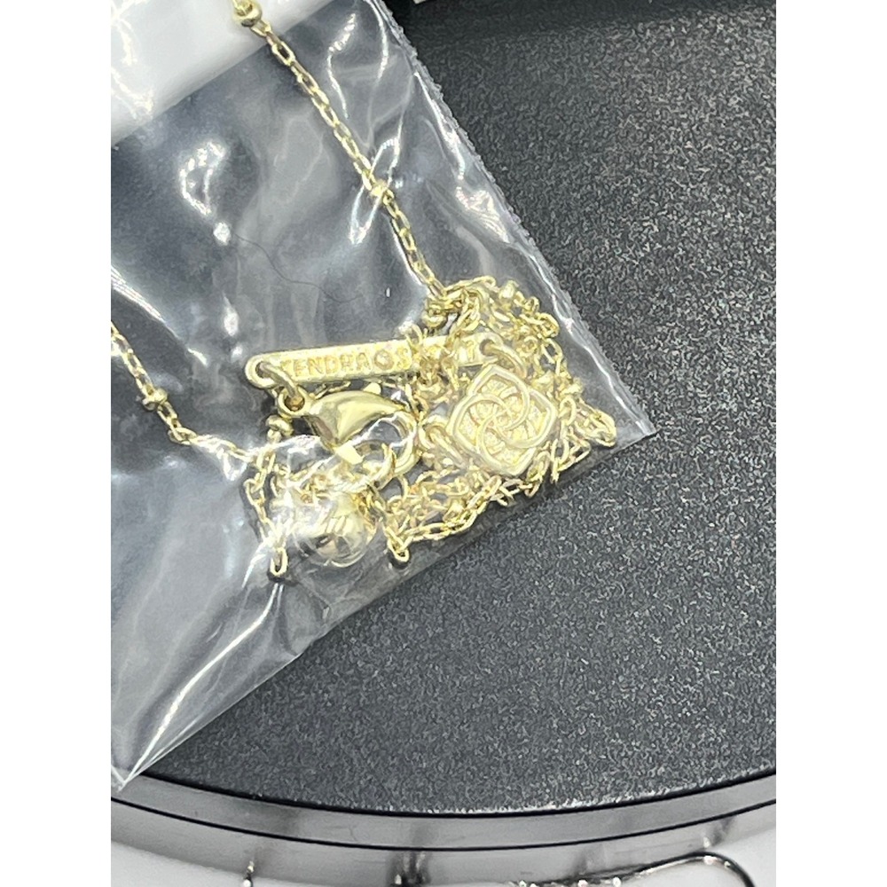 Kendra Scott Parker Starfish Gold Short Mother of Pearl Pendant Necklace New - Picture 7 of 7